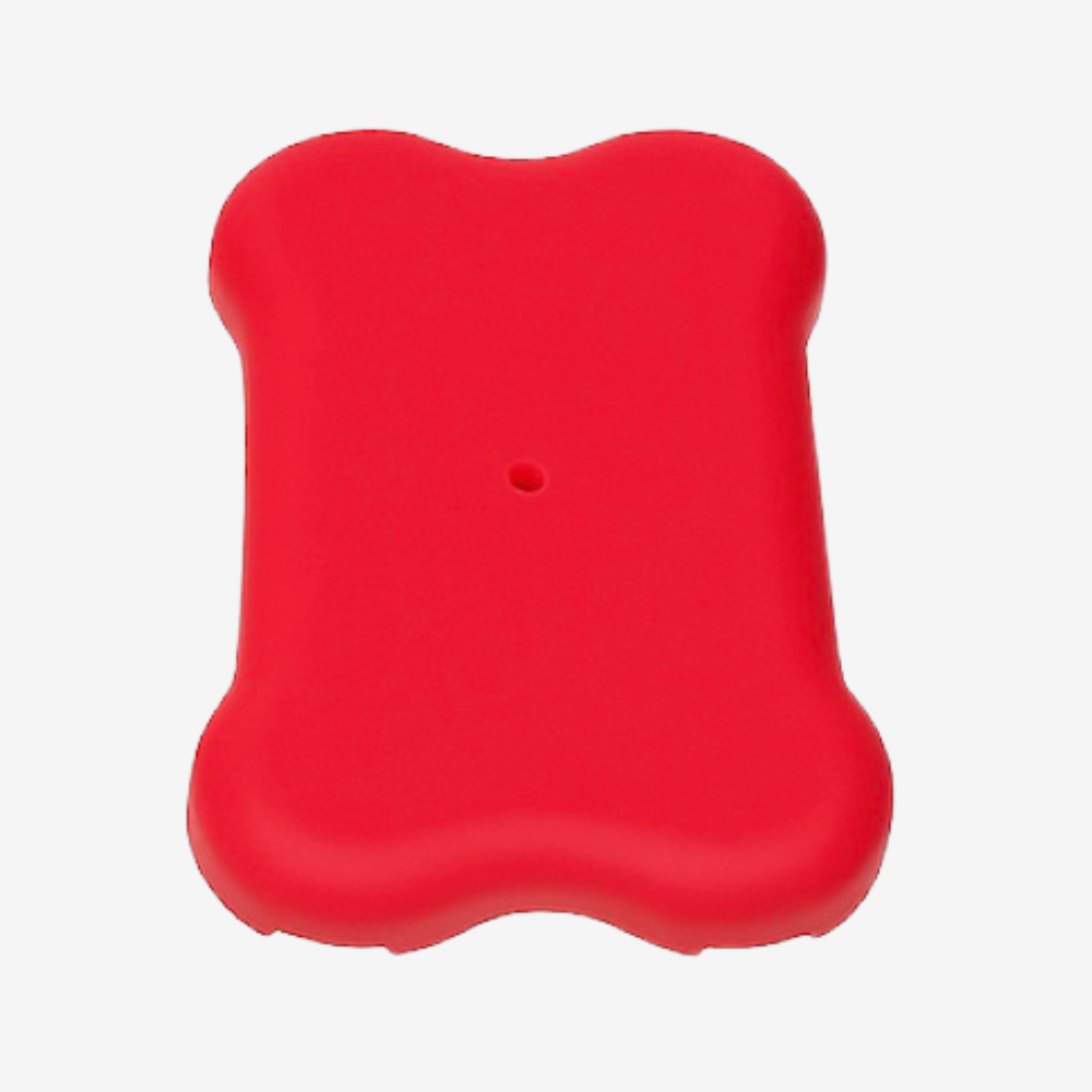 Small indestructible dog bone bed for puppies and kennels