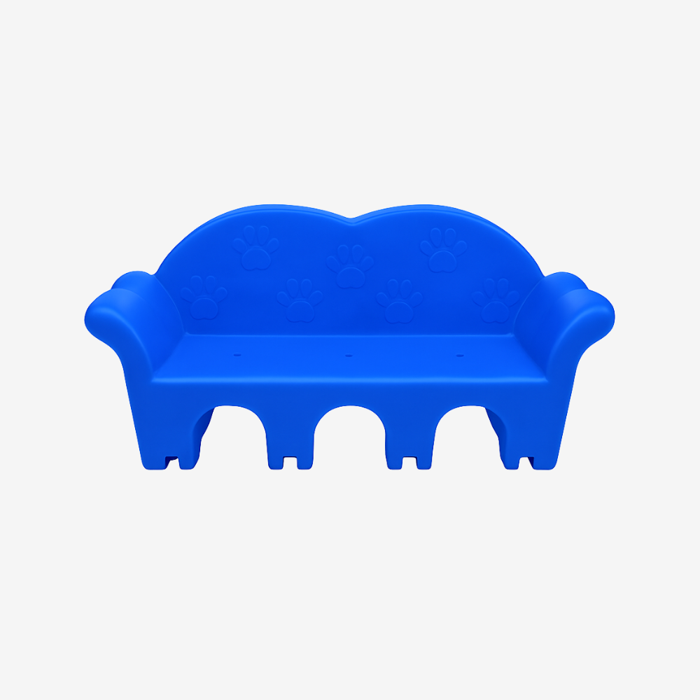 The Cuddle Couch durable dog sofa for kennels and daycares
