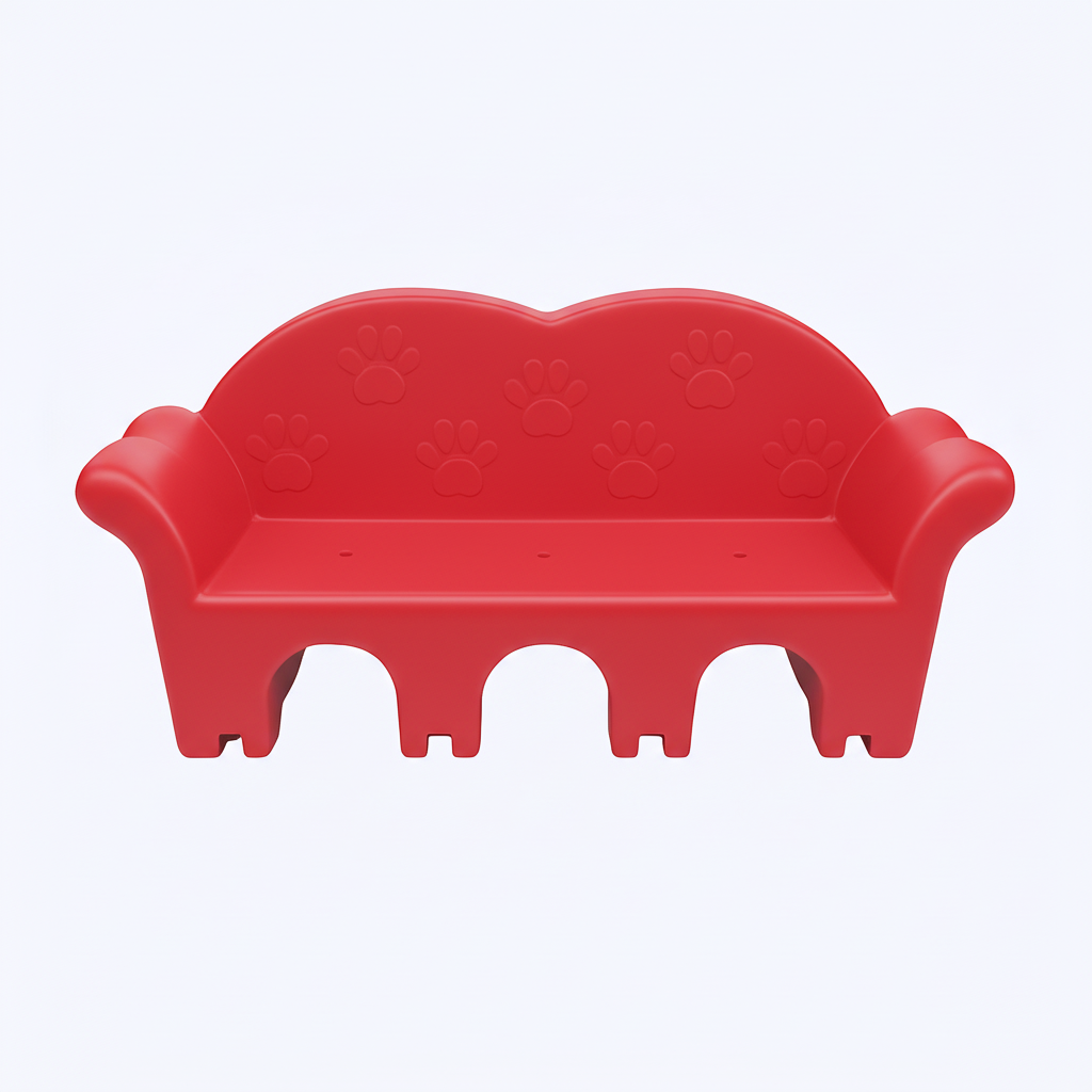 The Cuddle Couch Durable Dog Sofa for Kennels and Daycares