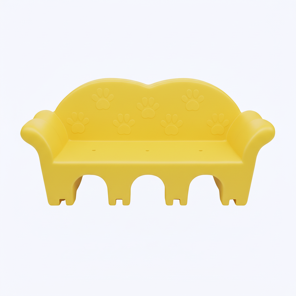 The Cuddle Couch Durable Dog Sofa for Kennels and Daycares