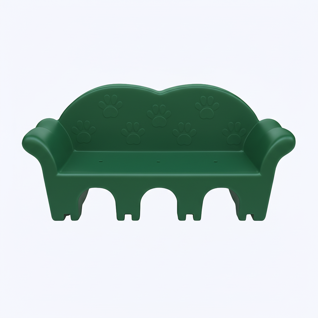 The Cuddle Couch Durable Dog Sofa for Kennels and Daycares