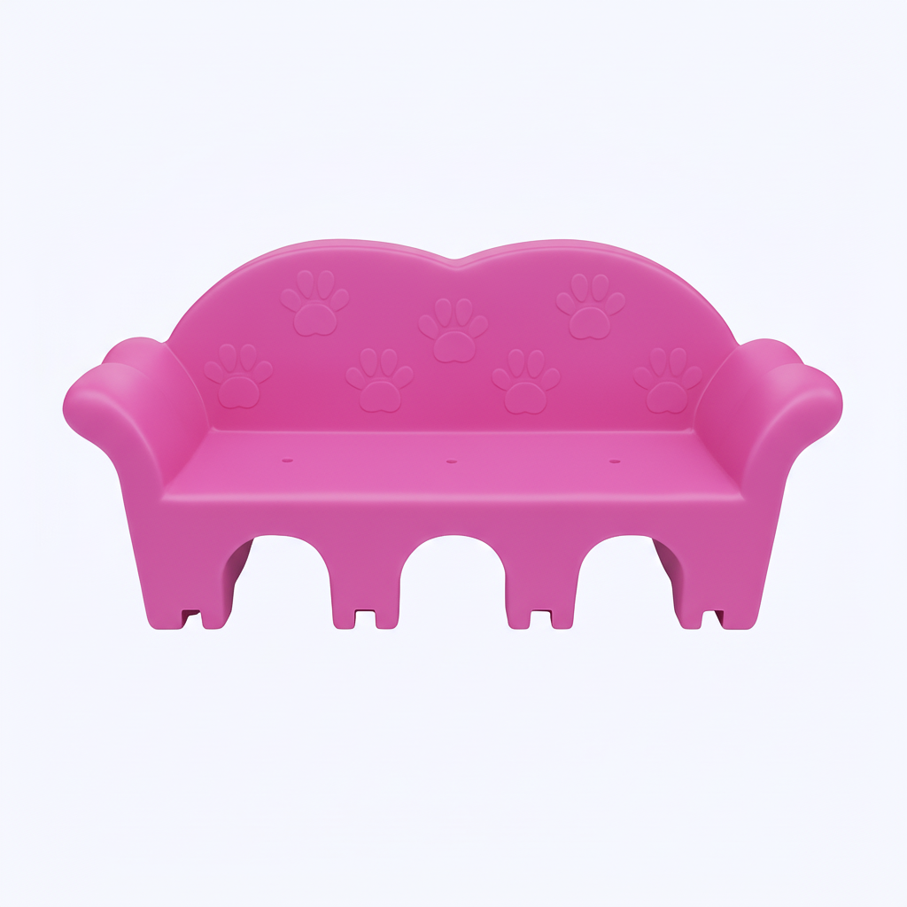 The Cuddle Couch Durable Dog Sofa for Kennels and Daycares