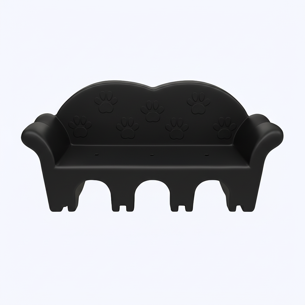 The Cuddle Couch Durable Dog Sofa for Kennels and Daycares