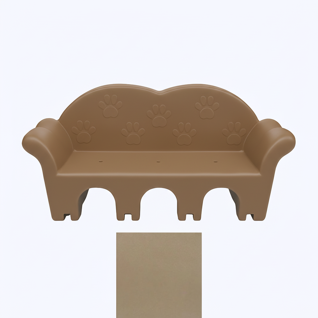 The Cuddle Couch Durable Dog Sofa for Kennels and Daycares