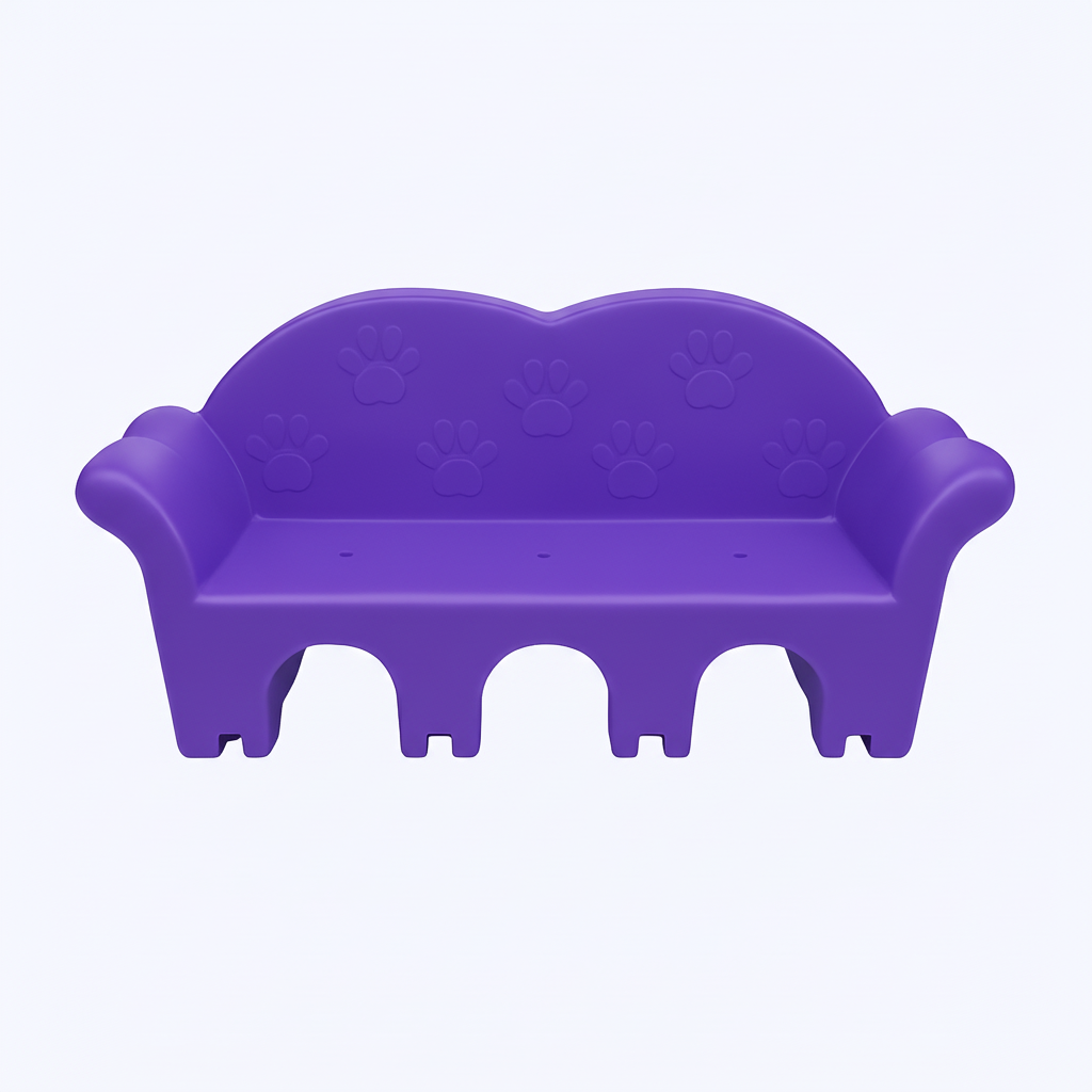 The Cuddle Couch Durable Dog Sofa for Kennels and Daycares
