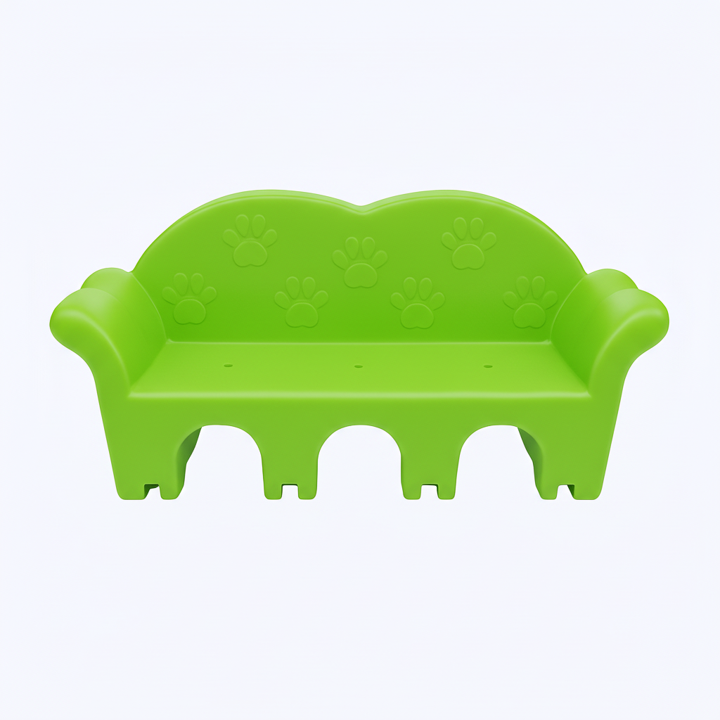 The Cuddle Couch Durable Dog Sofa for Kennels and Daycares