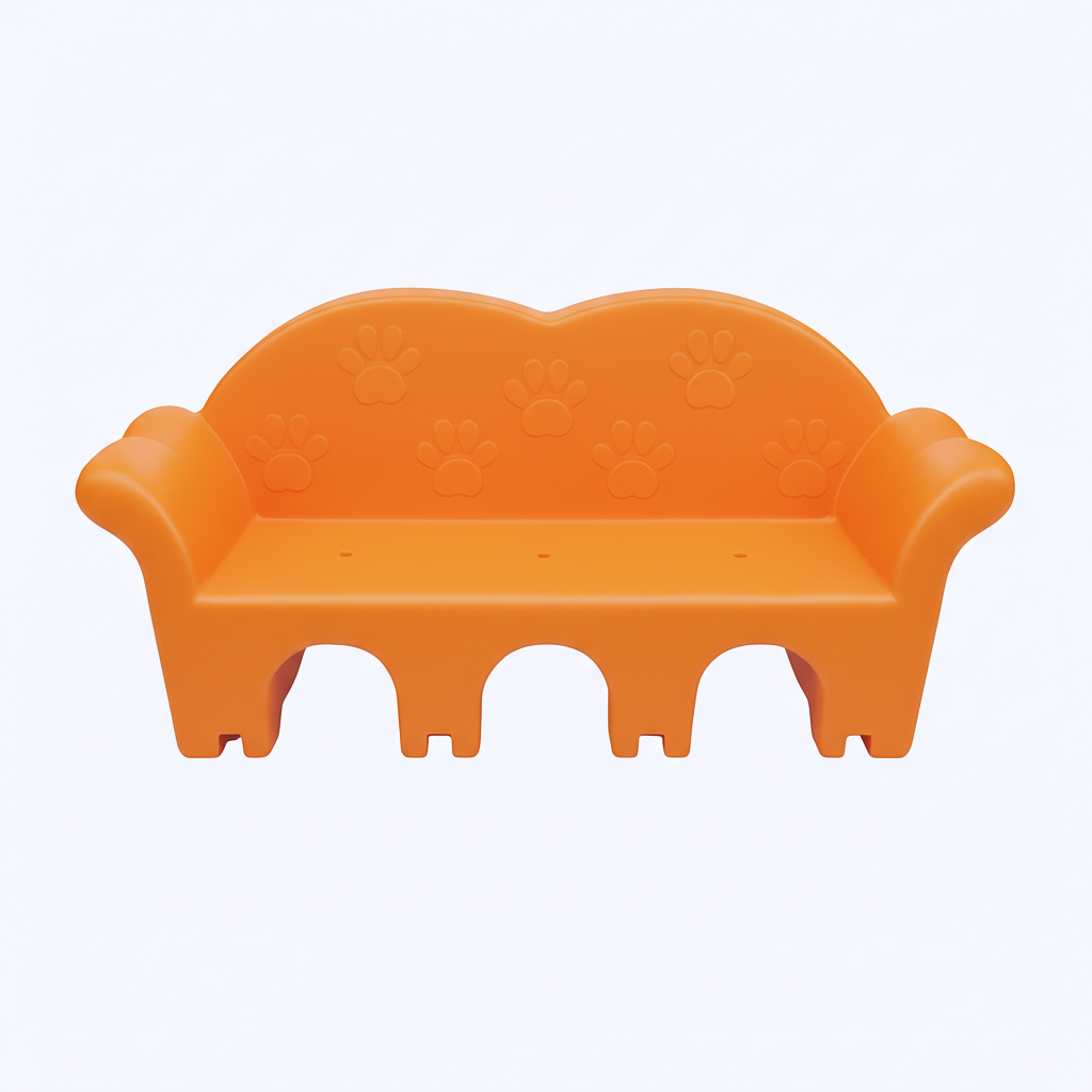 The Cuddle Couch Durable Dog Sofa for Kennels and Daycares
