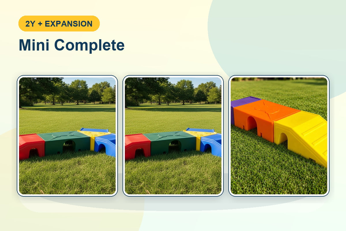 Mini Complete 13-piece compact playground package preview
