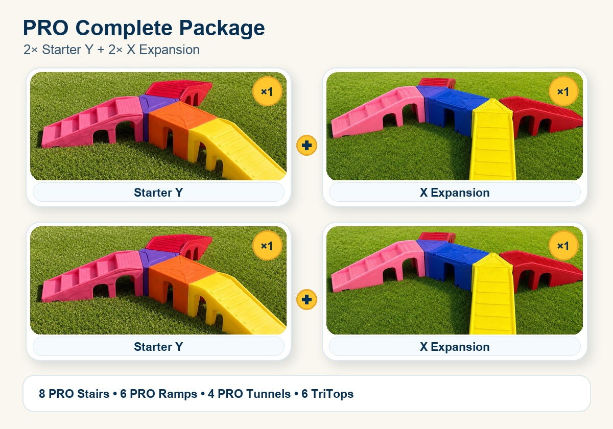PRO Complete 24-piece full-size commercial playground package preview