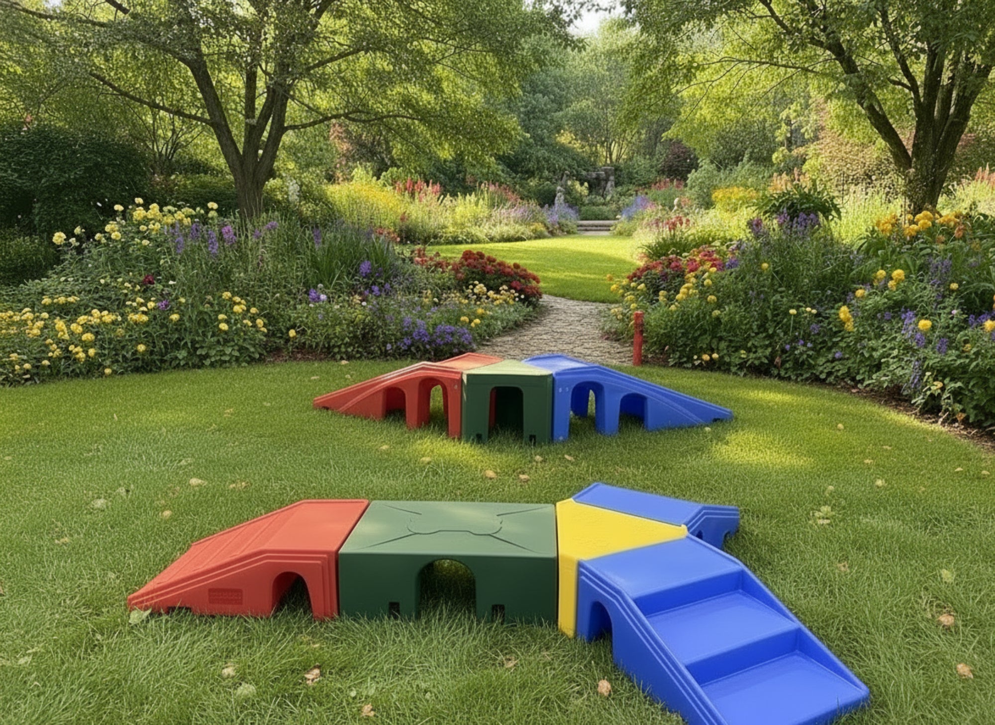 Outdoor Puppy Playground play yard